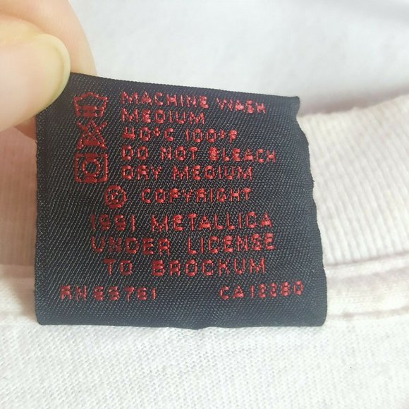 Vtg 90s Metallica Where Ever I May Roam T-Shirt XL - Picture 7 of 12